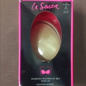 La Senza Size A Stick On Push Up Featherlite Bra
